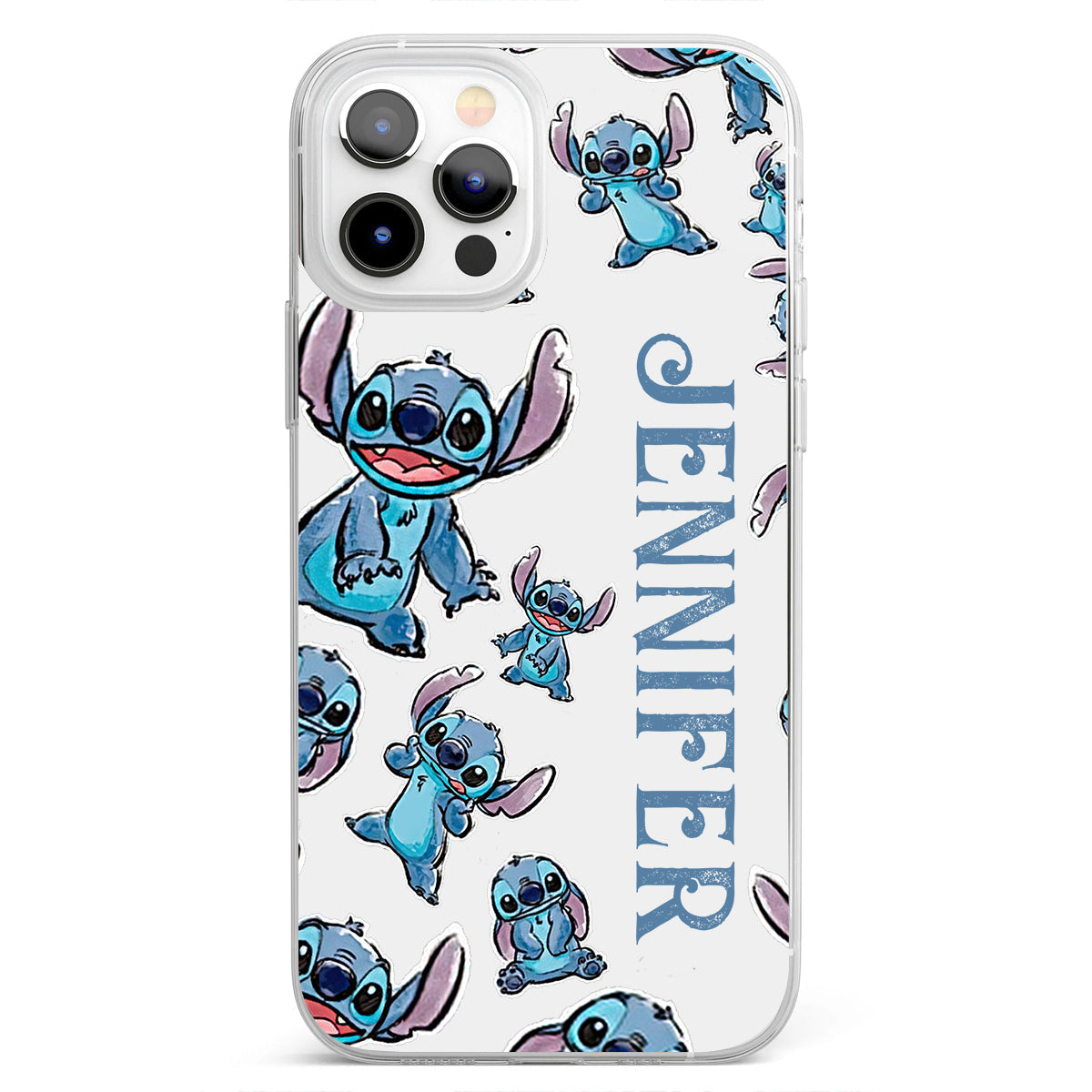 Ohana - Personalized Ohana Clear Phone Case