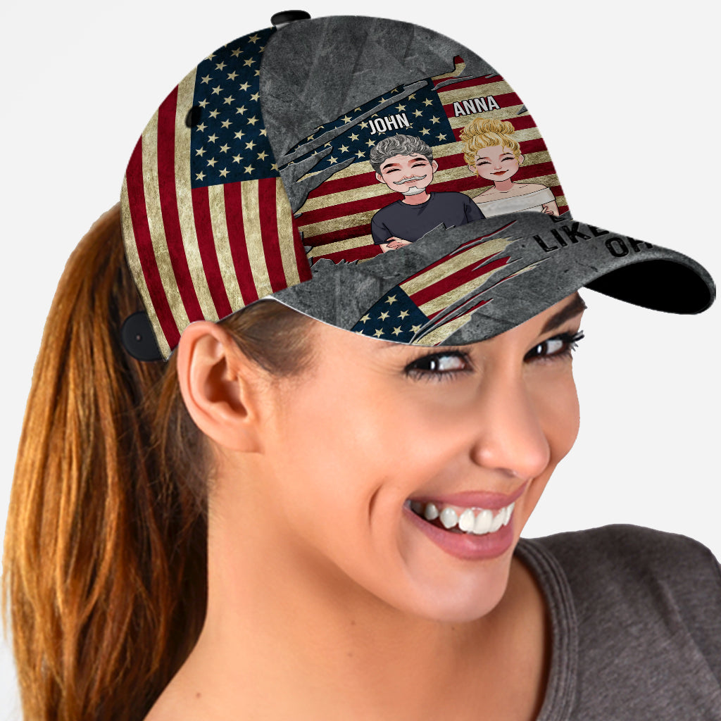 Like Father Like Daughter - Personalized Father Classic Cap