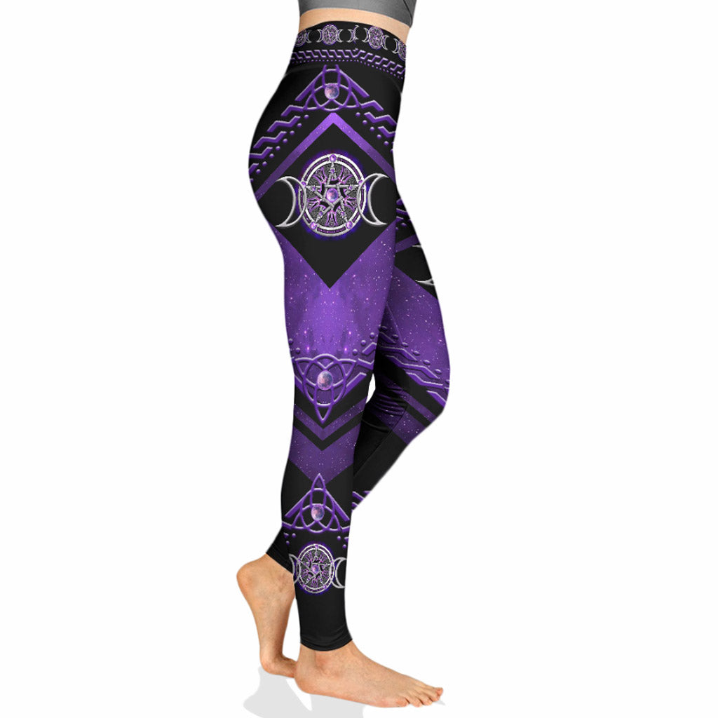 Purple Triple Moon Witch