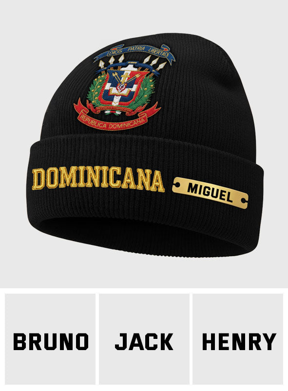 Proud Dominicana - Personalized Expats Beanie Hat