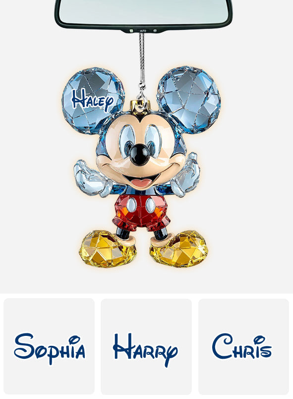 Cute Mouse Ears - Personalized Mouse Car Ornament