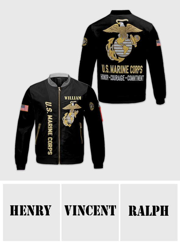 Unicque Gifts For US Veterans - Personalized Veteran Bomber Jacket