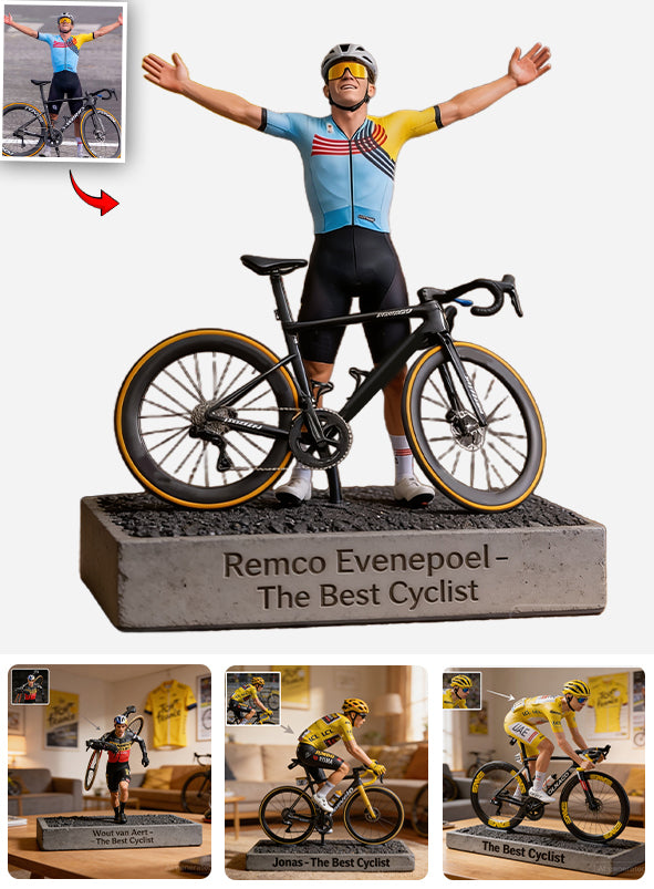 Cycling Tour de France Fans - Personalized Cycling Custom Shaped Acrylic Plaque