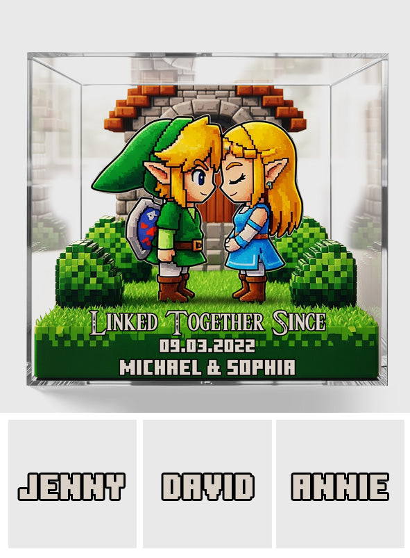 Linked Together - Personalized The Hero's Legend Custom Shaped Acrylic Plaque