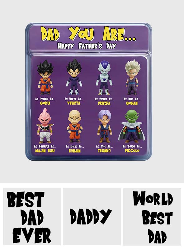 Dad You Are... - Personalized Seven Balls Custom Shaped Acrylic Plaque