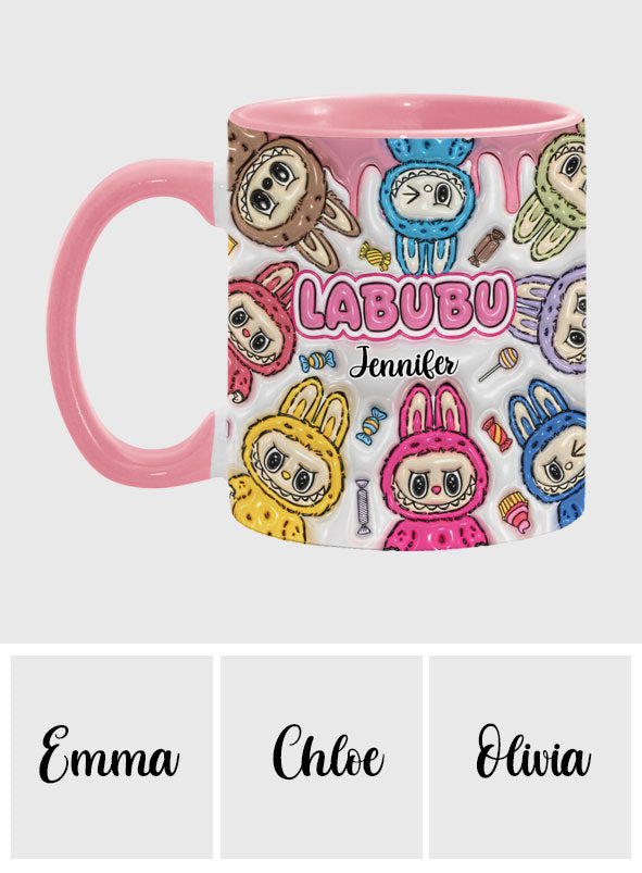 Cute Doll - Personalized Labubu Accent Mug