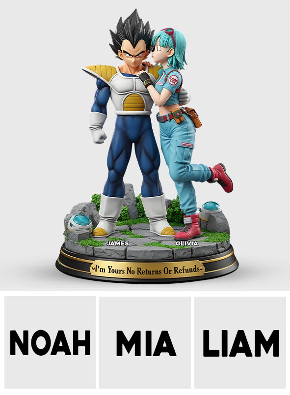 I'm Your No Return Or Refunds - Personalized Seven Balls Custom Shaped Acrylic Plaque