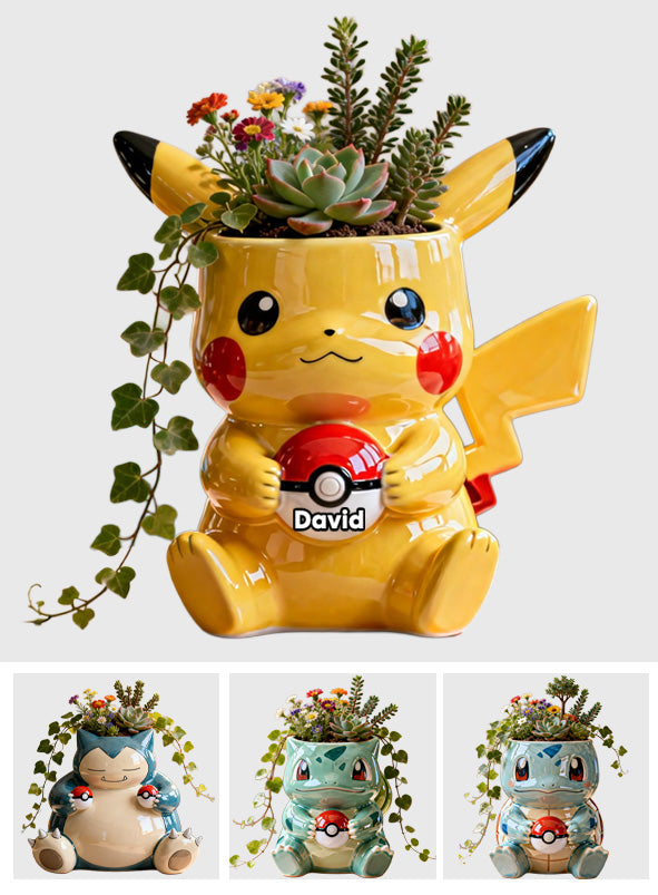 Fun Game - Personalized Monster Trainer Acrylic Pot