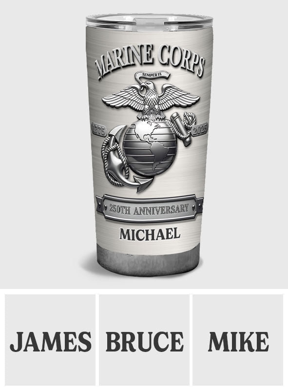 250th Anniversary - Personalized Veteran Tumbler