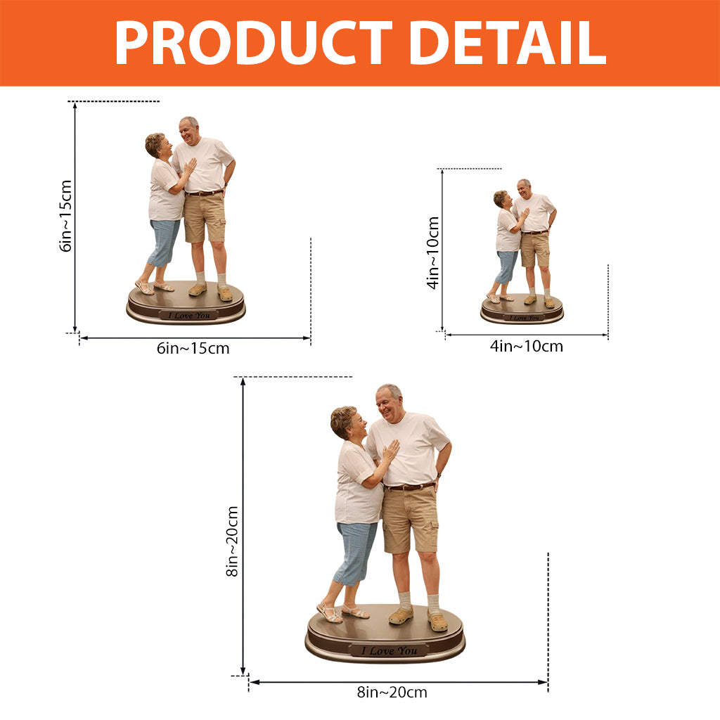 Couple Gift - Personalized Couple Custom Shaped Acrylic Plaque