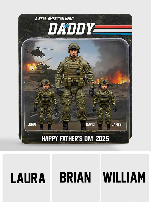 Dad’s Victory Blaster - Personalized Father Custom Shaped Acrylic Plaque