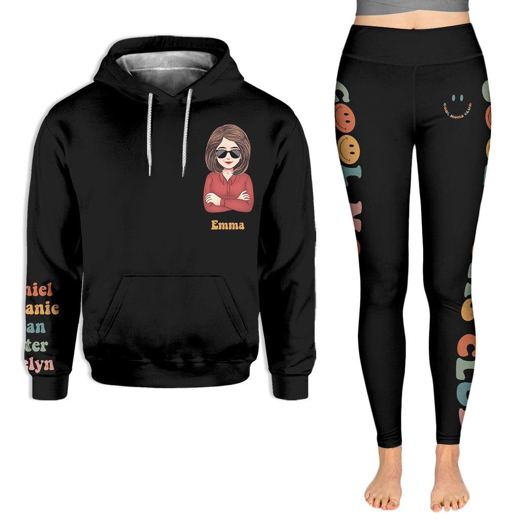 Cool Moms Club - Personalized Mother's Day Mother Hoodie and Leggings