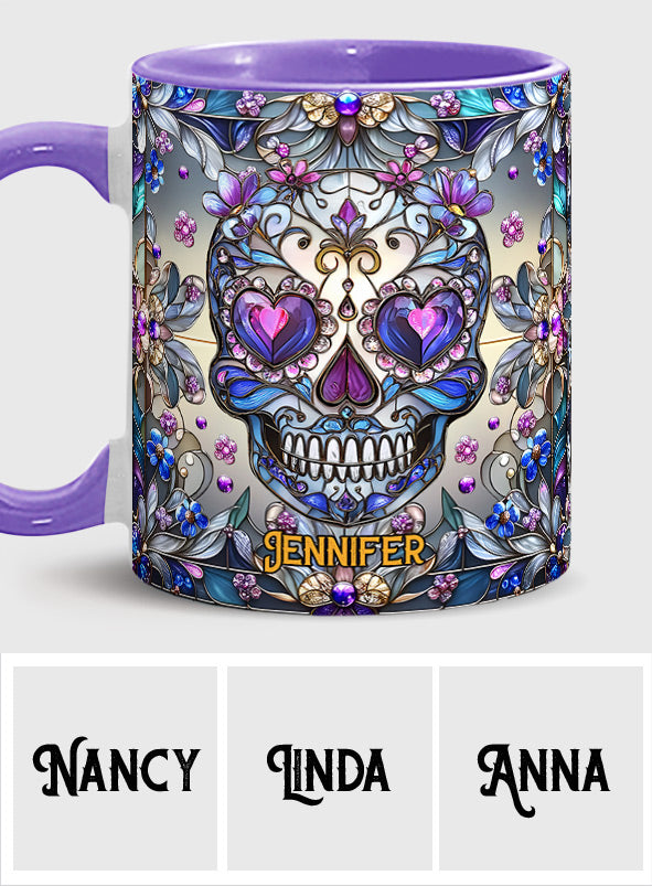 Love Skulls - Personalized Skull Accent Mug