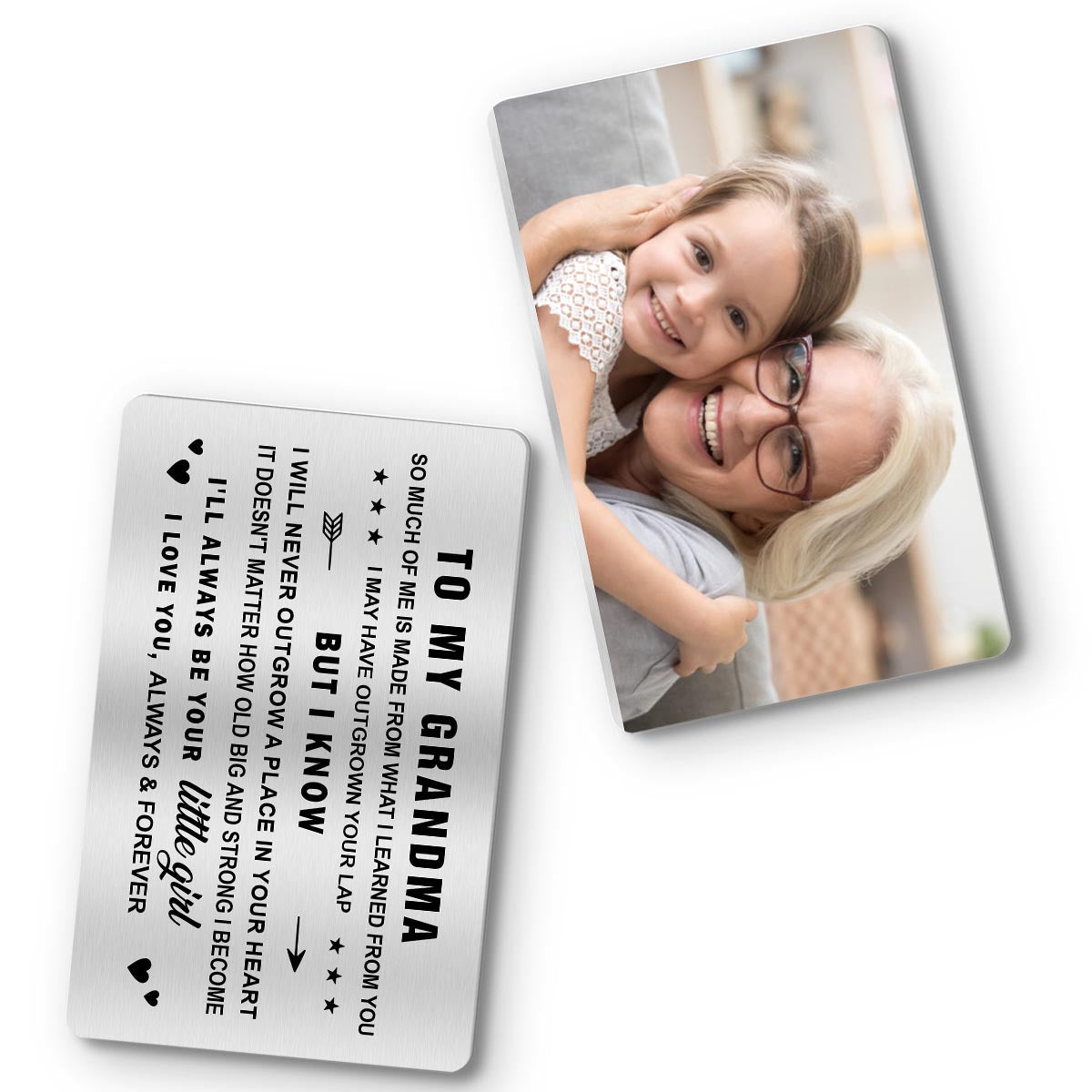 To My Dad - Gift for dad, grandma, grandpa, mom, uncle, aunt - Personalized Wallet Insert Card