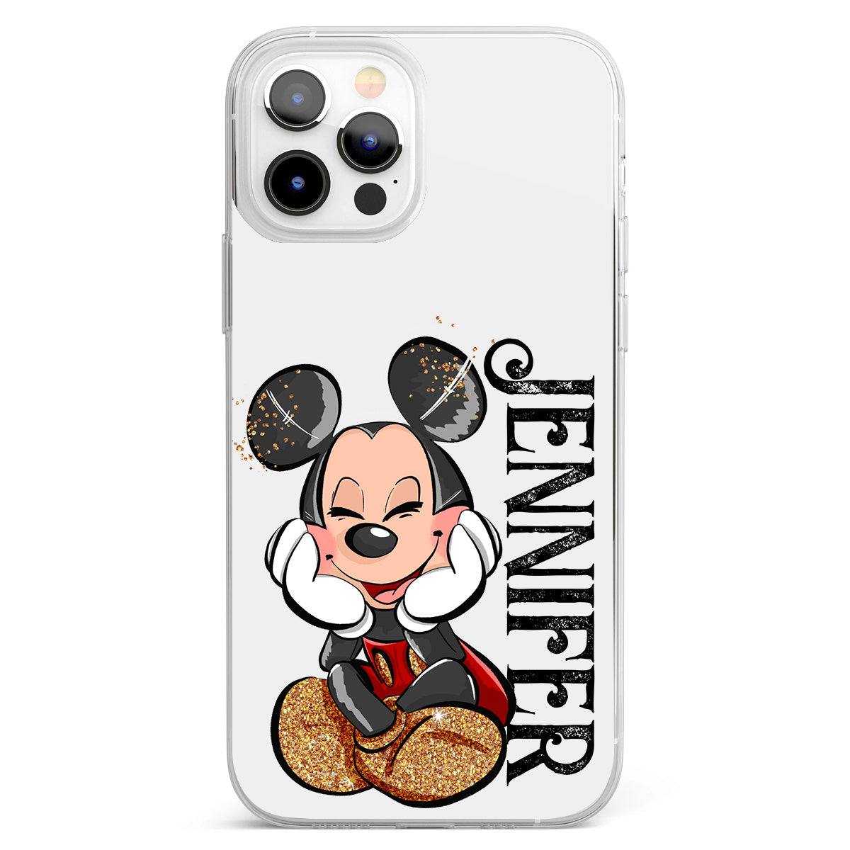 Best Day Ever - Personalized Mouse Clear Phone Case