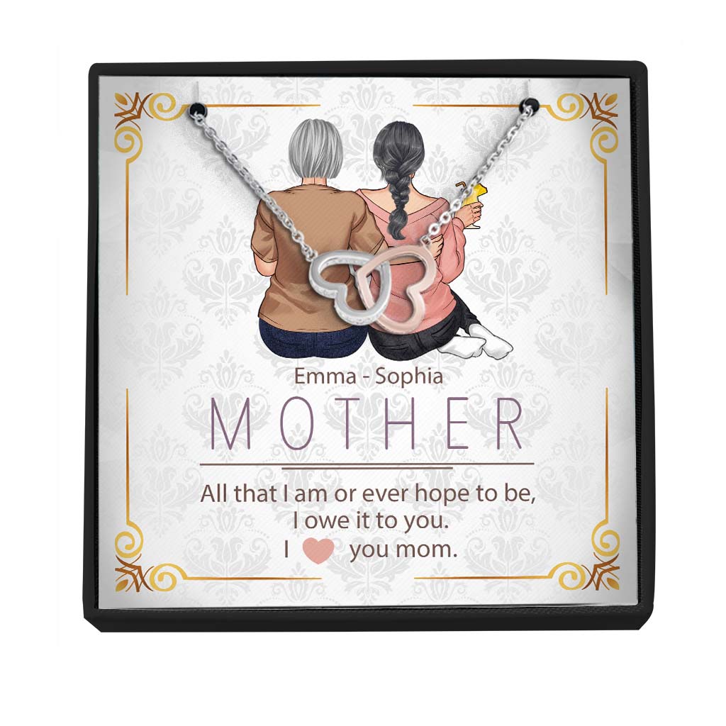 Mother And Daughter - Personalized Mother’s Day Mother Necklace