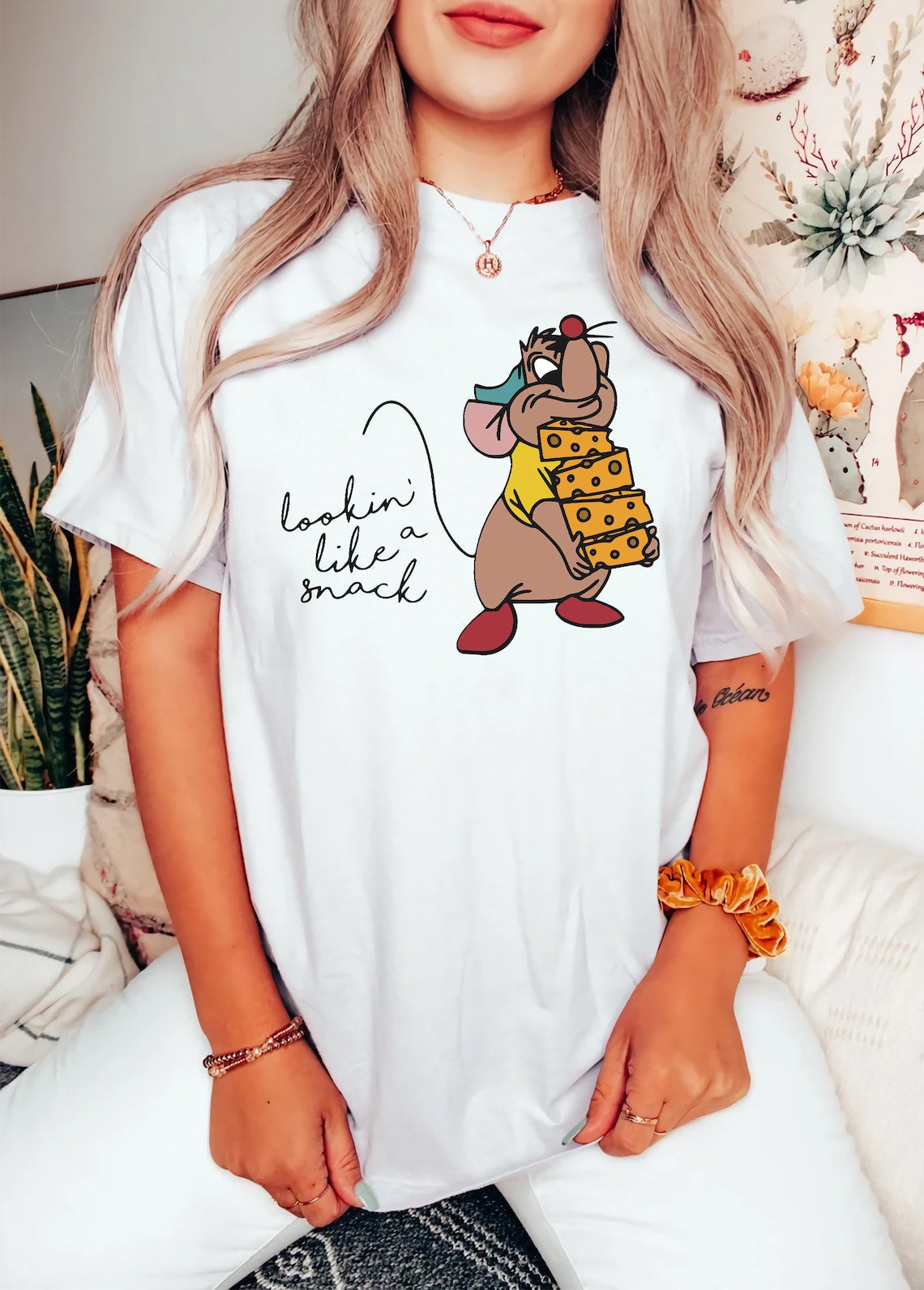 Lookin' Like A Snack - Mouse T-shirt and Hoodie 0523