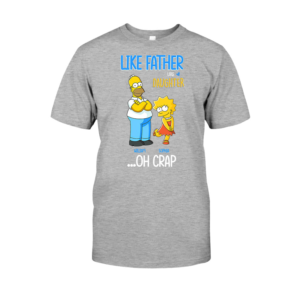 Like Father Like Daughter - Personalized Father T-shirt and Hoodie