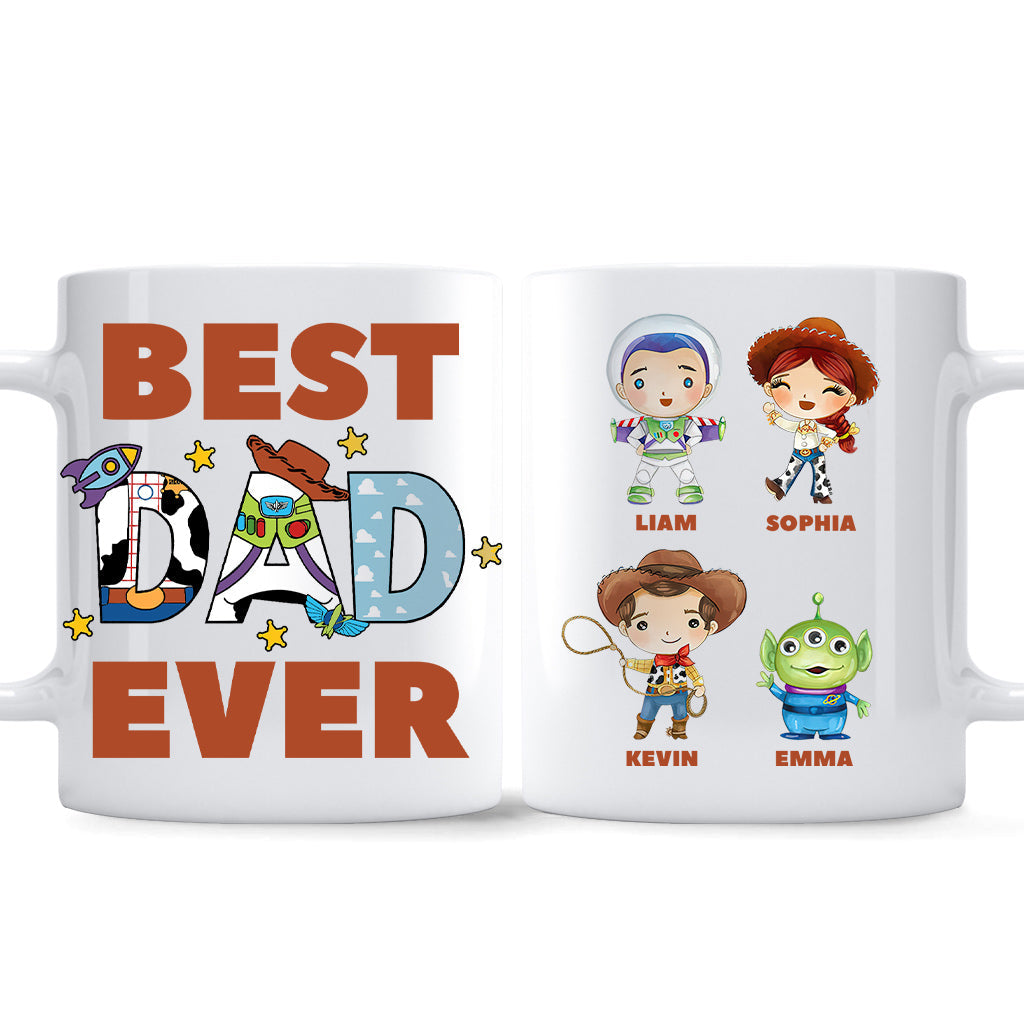 Best Dad Ever - Personalized Mouse Mug