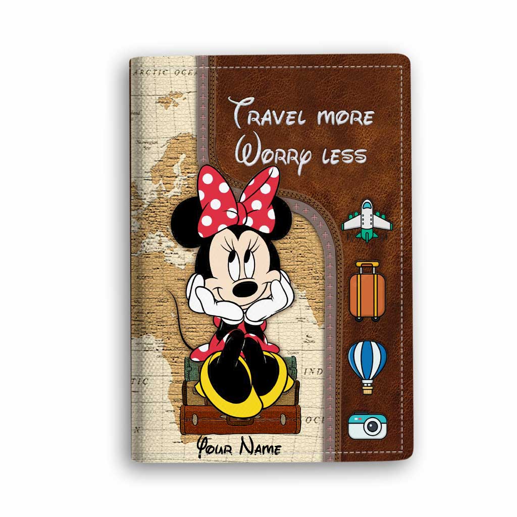 Travel More Worry Less - Personalized Passport Holder