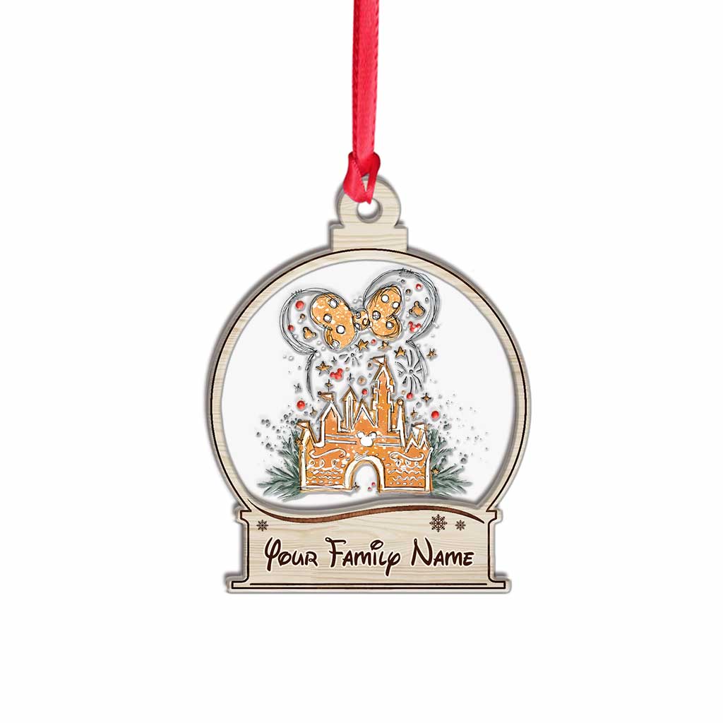 My Castle - Personalized Christmas Mouse Layers Mix Ornament