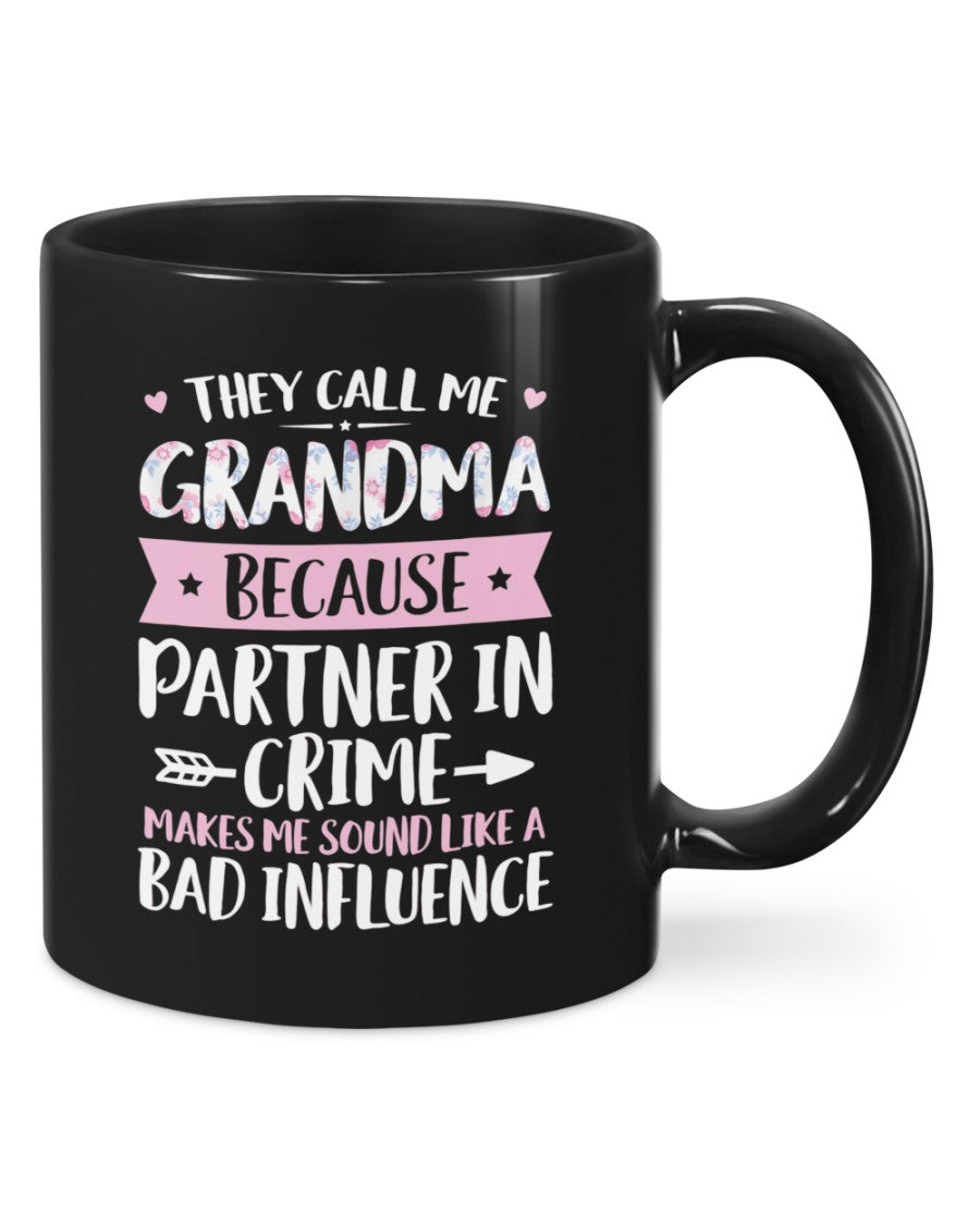 Grandma Partner In Crime - Grandma Mug 0921