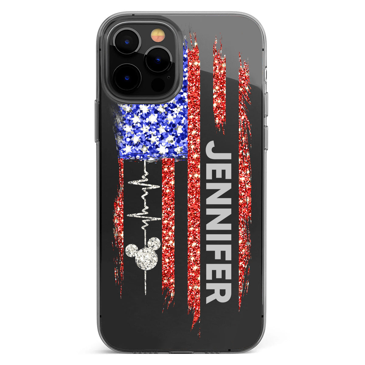Best Day Ever - Personalized Mouse Clear Phone Case
