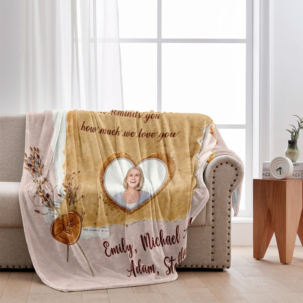 Grandma Mama - Personalized Mother's Day Grandma Blanket