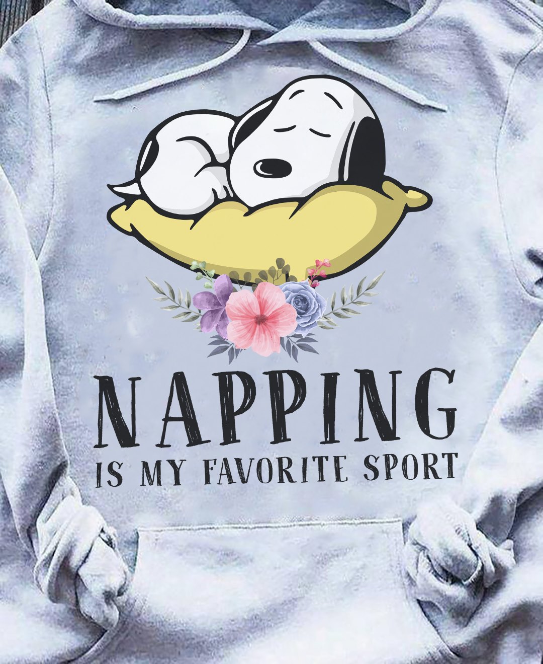 Napping T-shirt and Hoodie 0823