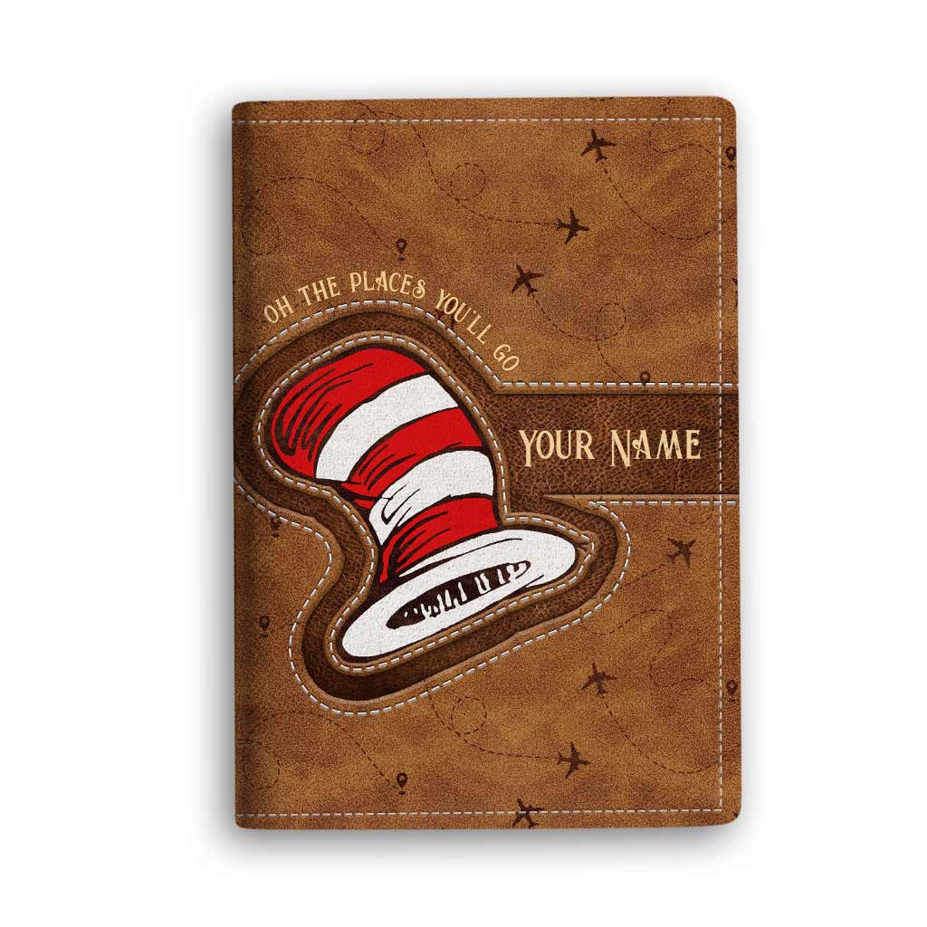 Oh The Places You'll Go - Personalized Teacher Passport Holder