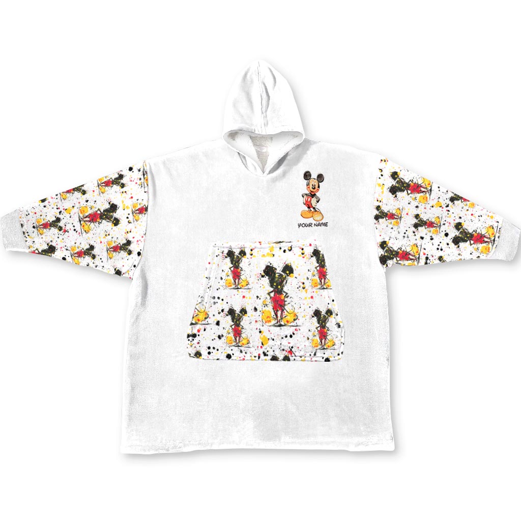 Magic Mouse Ears - Personalized Mouse Blanket Hoodie