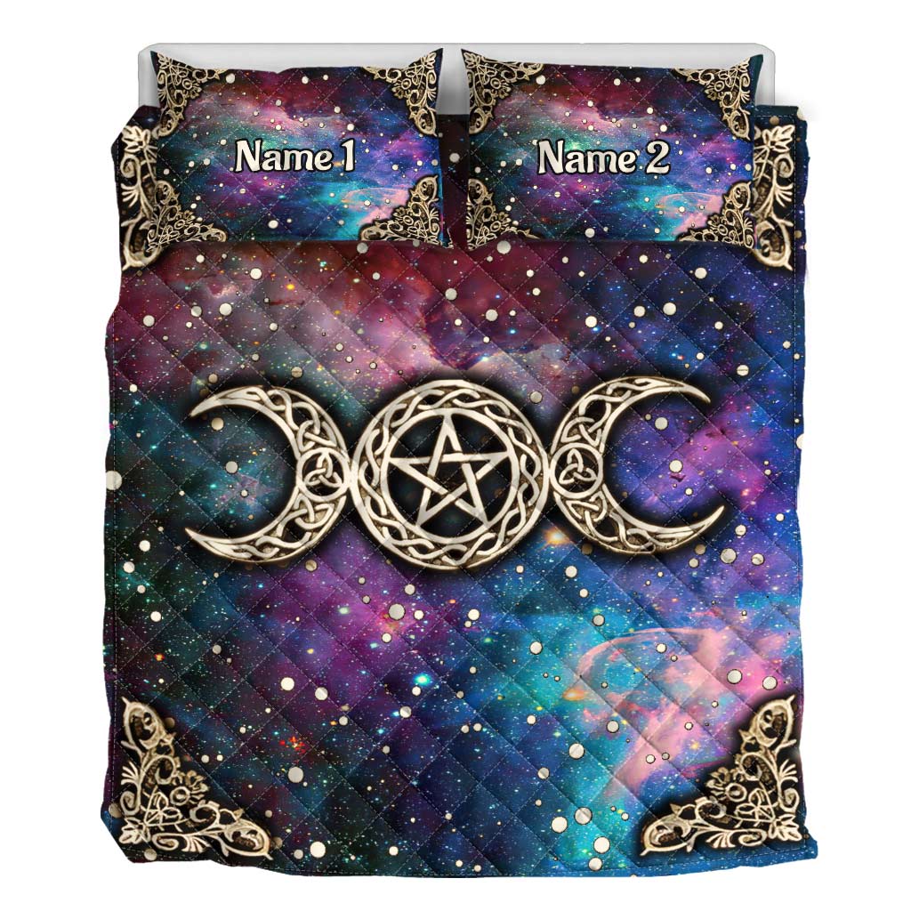 Magic Ritual - Personalized Witch Quilt Set