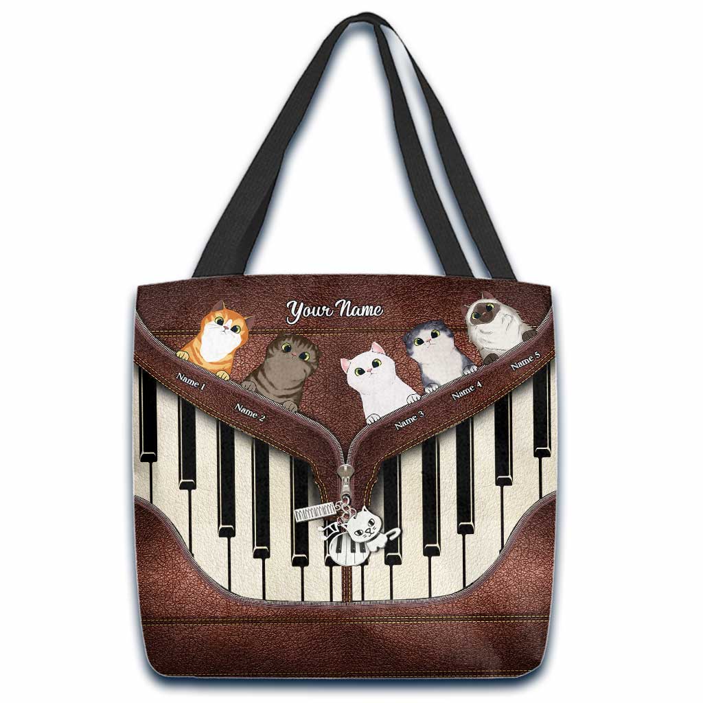 Home Is Where My Cat Is - Personalized Tote Bag