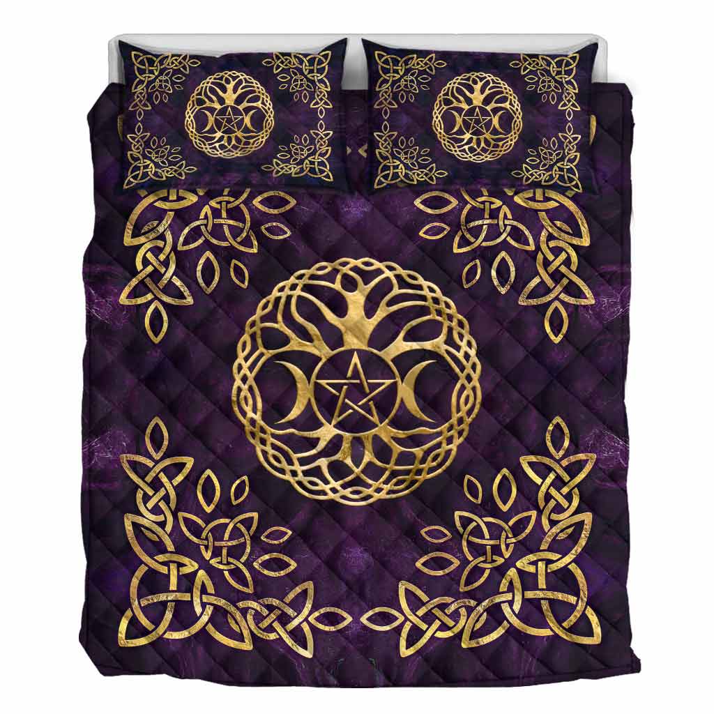 Triple Goddess - Witch Quilt Set