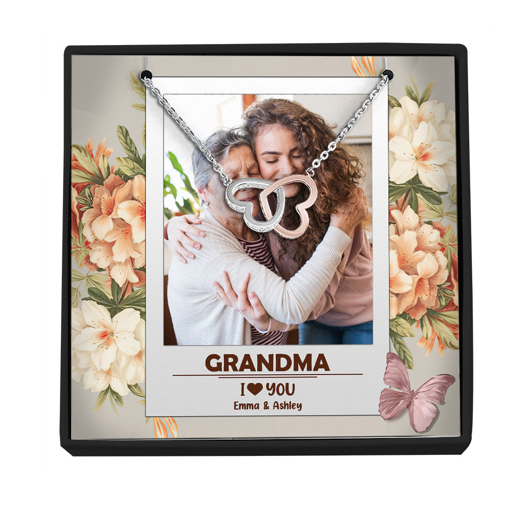 Grandma I Love You - Personalized Mother's Day Grandma Necklace