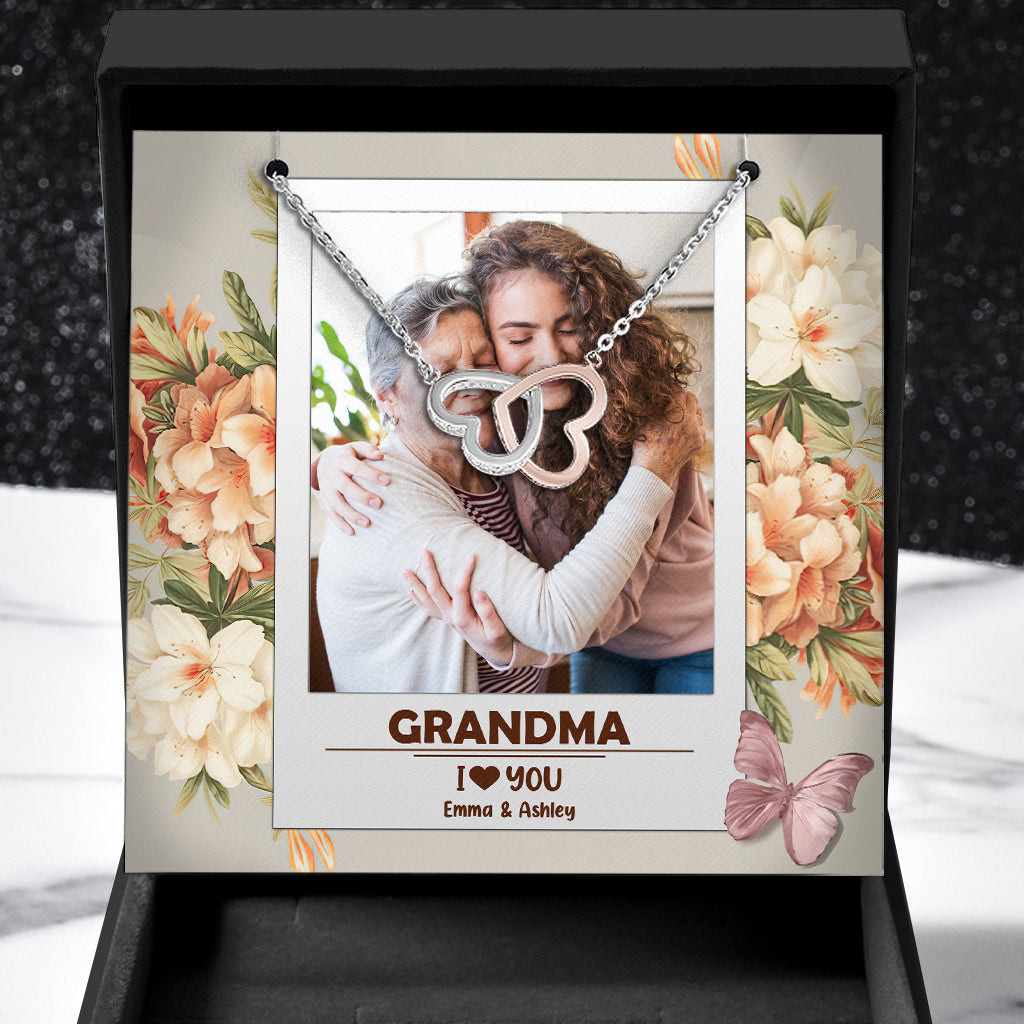 Grandma I Love You - Personalized Mother's Day Grandma Necklace