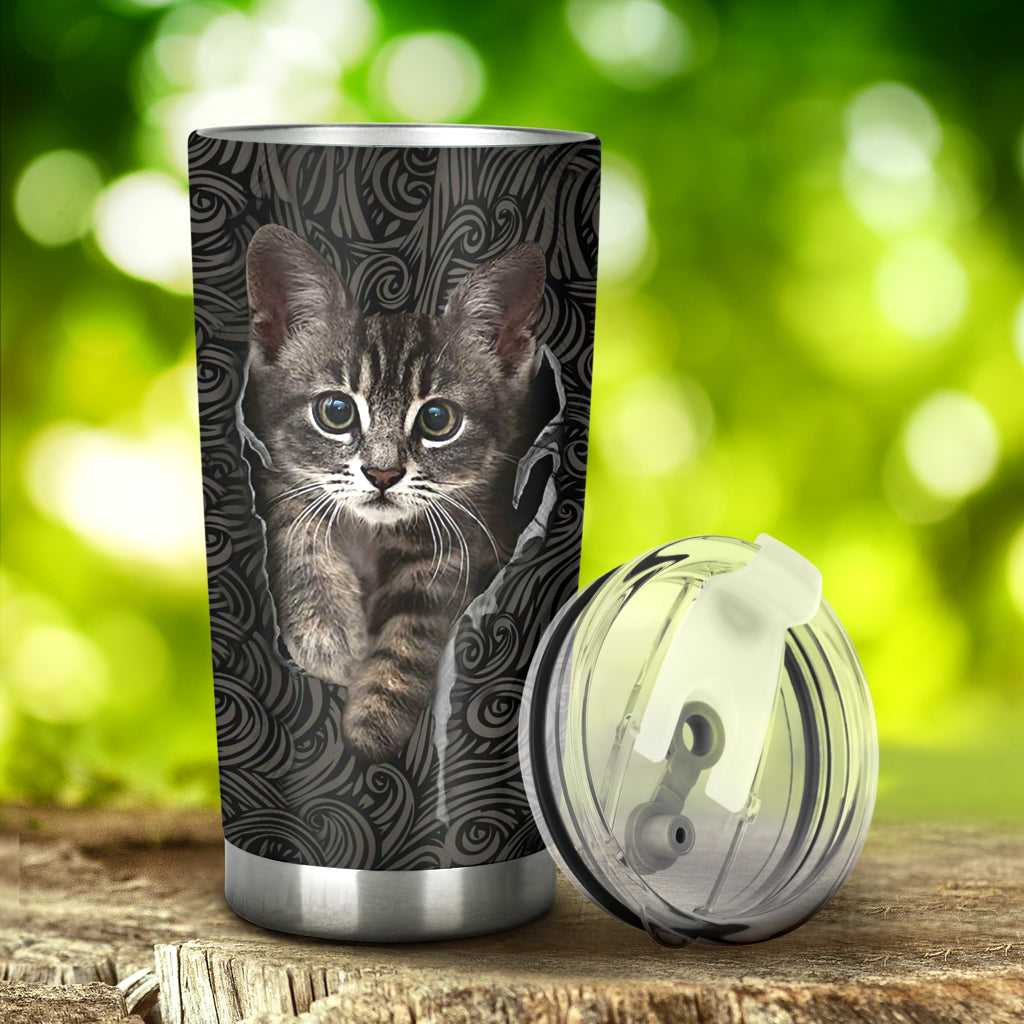 Cute Cat Tumbler 0622