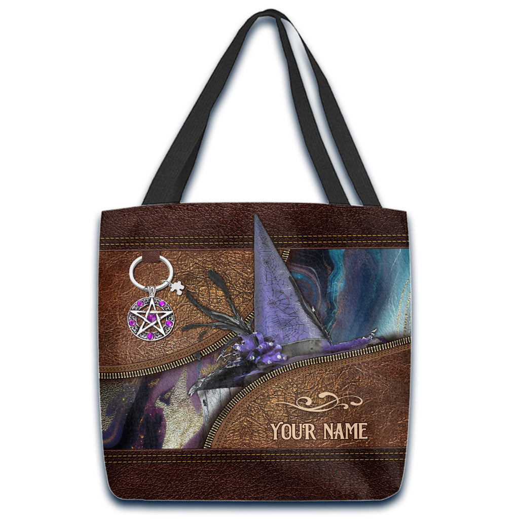 Witch Hat - Personalized Witch Tote Bag