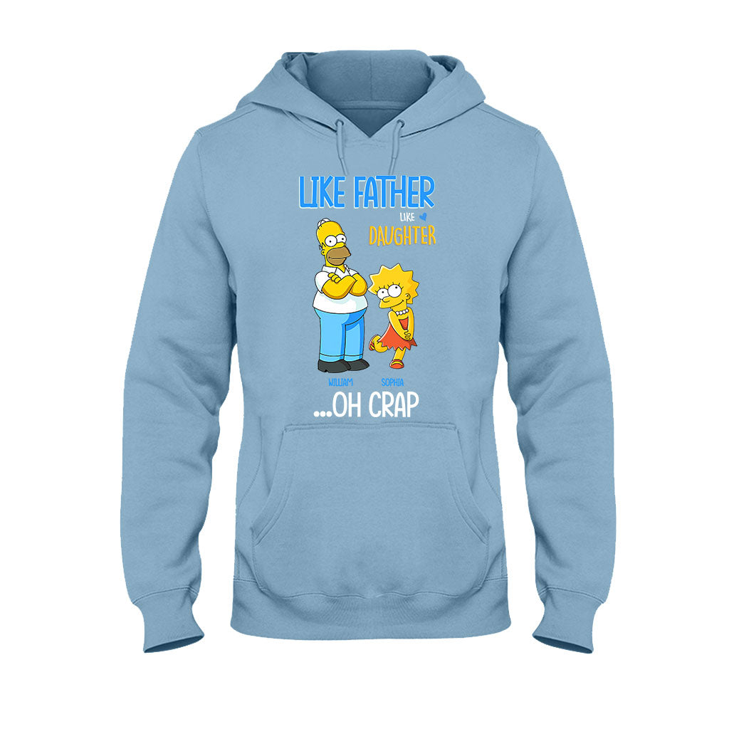Like Father Like Daughter - Personalized Father T-shirt and Hoodie
