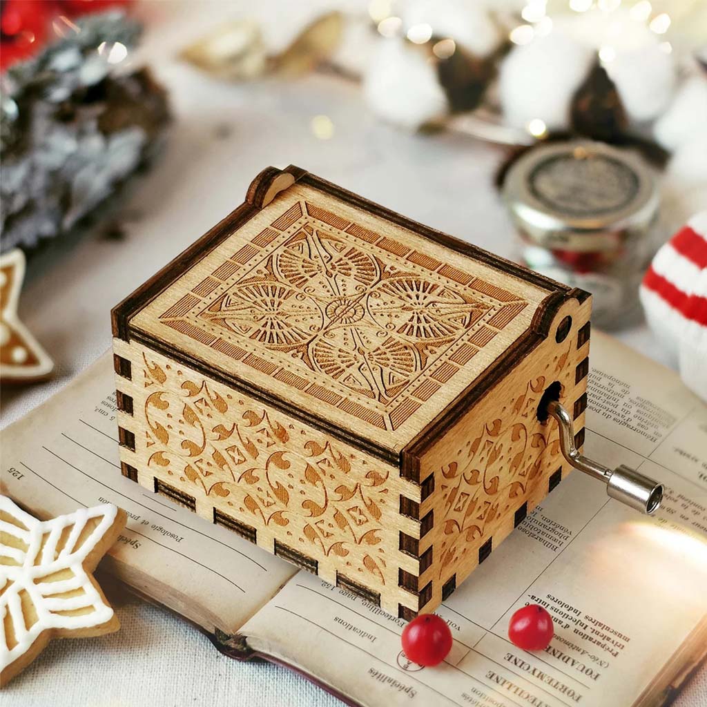 Fill A Space - Personalized Mother's Day Grandma Hand Crank Music Box