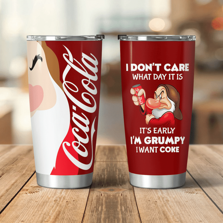 I Don't Care What Day It Is Carbonated Drink Tumbler