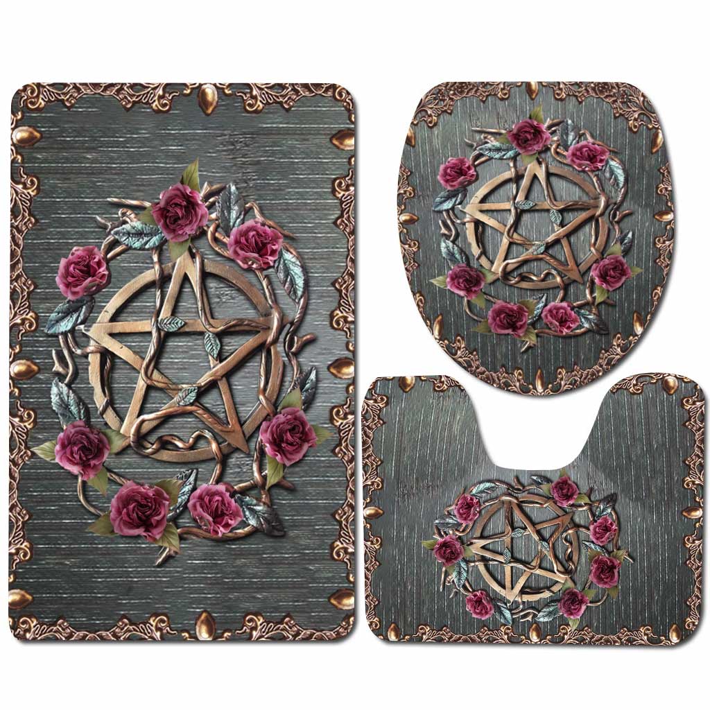 Mystic House - Witch 3 Pieces Bathroom Mats Set