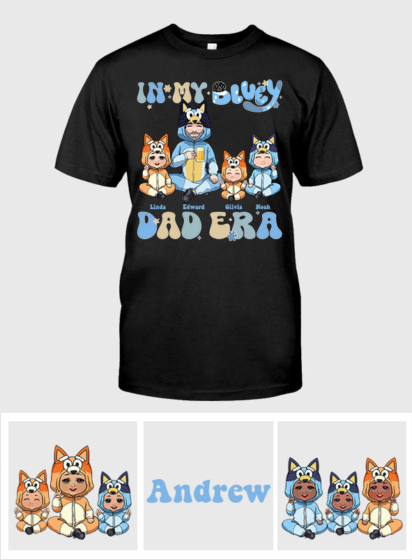 In My Dad Era - Personalized Father T-shirt And Hoodie