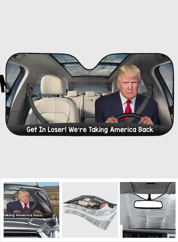 Get In Loser - Car Sunshade