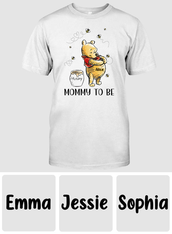 Mommy To Be - Personalized Mouse T-shirt And Hoodie
