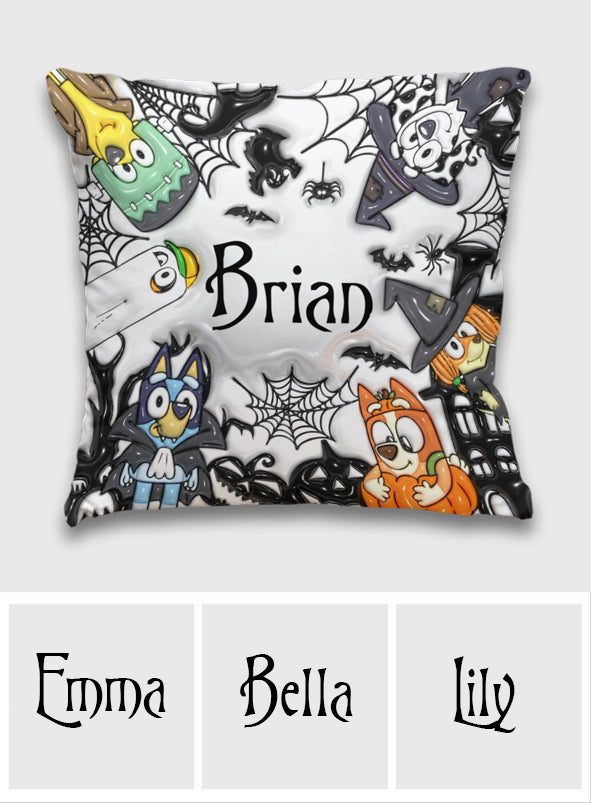 Happy Halloween - Personalized Throw Pillow