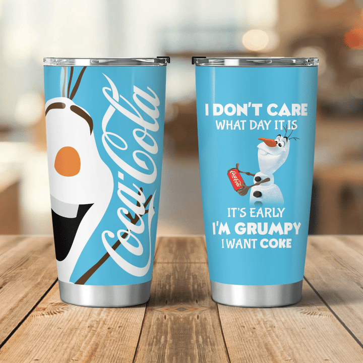 It's Early I'm Grumpy Carbonated Drink Tumbler