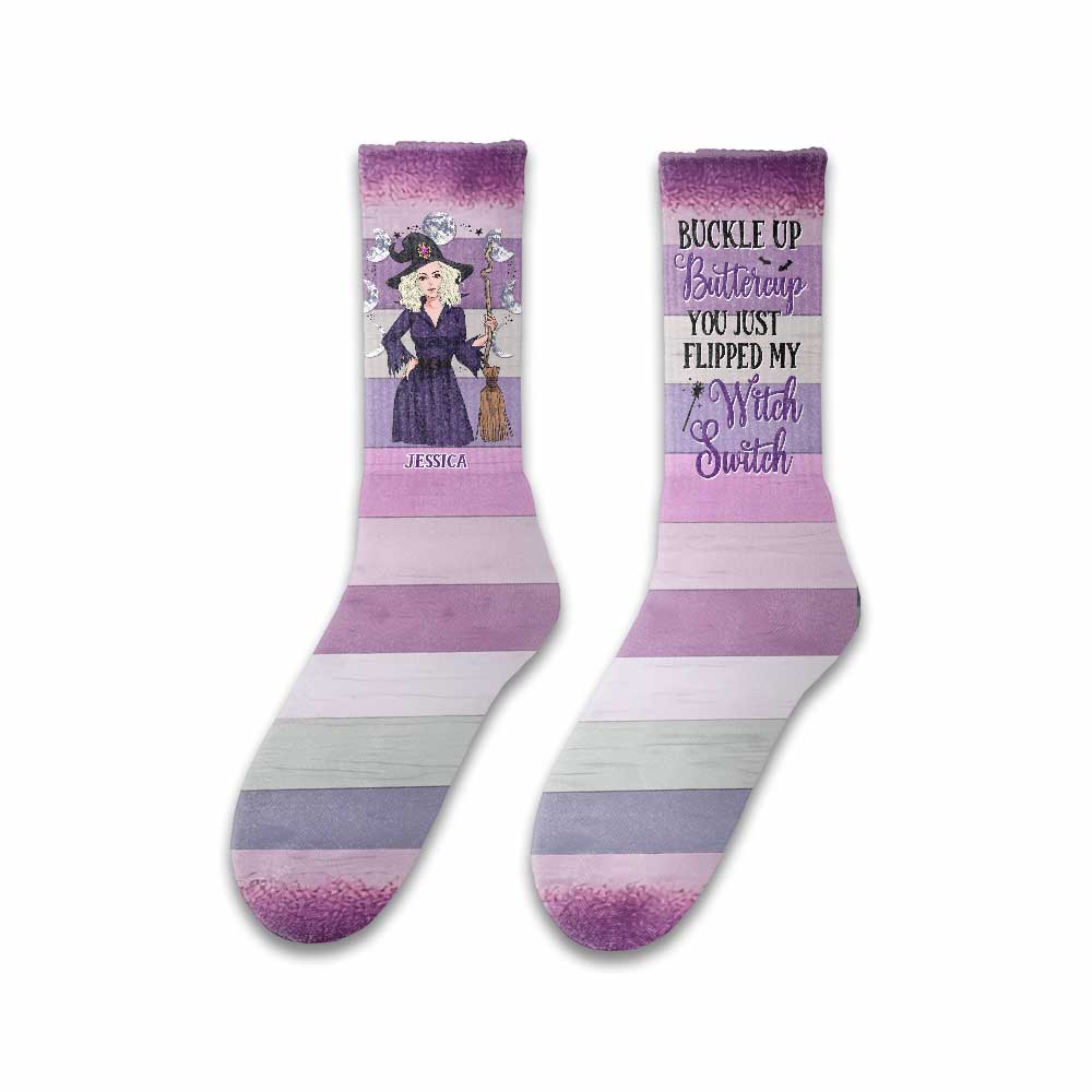 Witch Switch - Personalized Witch Socks
