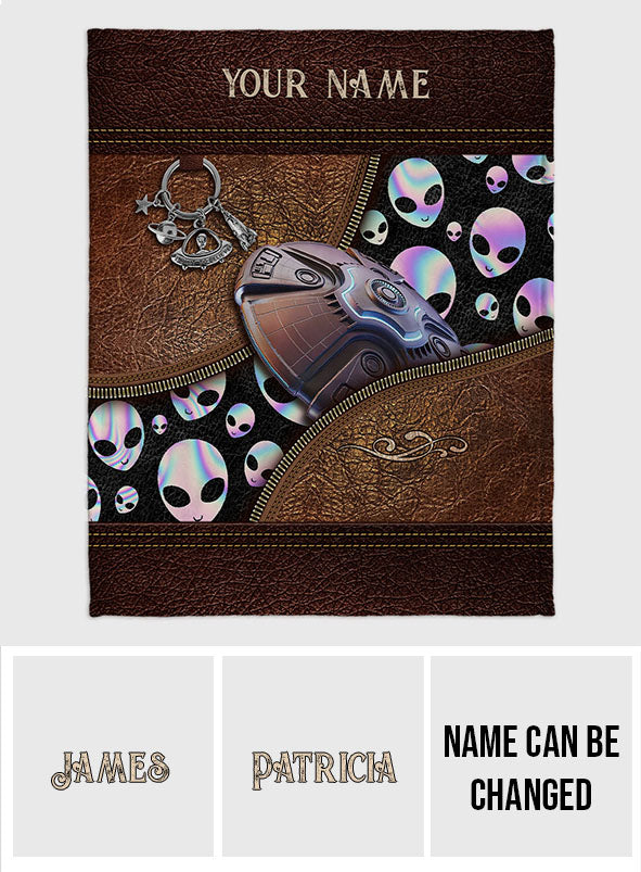 Believer - Personalized Alien Blanket
