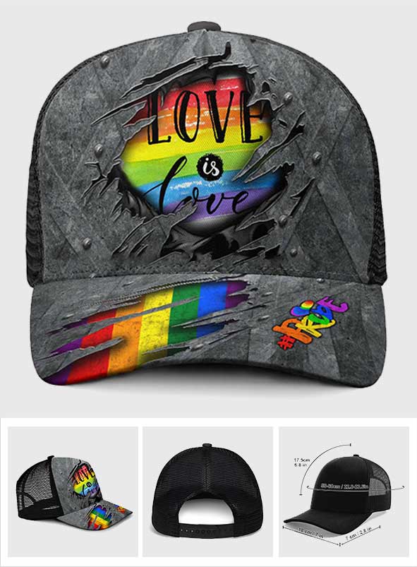 Love Is Love - LGBT Support Trucker Hat